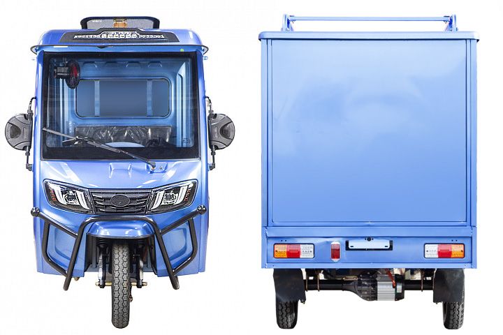 Грузовой электротрицикл Rutrike КАРГО Кабина Дуал Грузовой электротрицикл Rutrike КАРГО Кабина Дуал